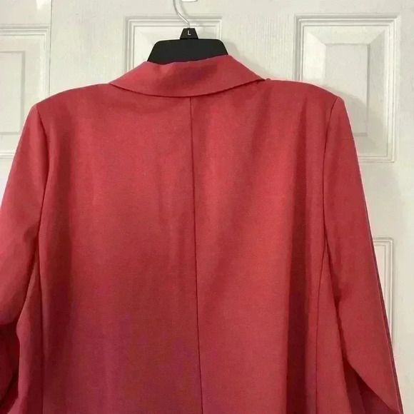 NWT Simply Vera Raspberry Red Casual Blazer Jacket Size XXL - Picture 7 of 8